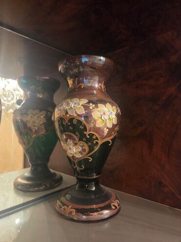 Digər dəstlər və servizlər: Klassik kəsimli büllur dəst razlasma yolu ilə satlir - 2 ədəd hündür — 7