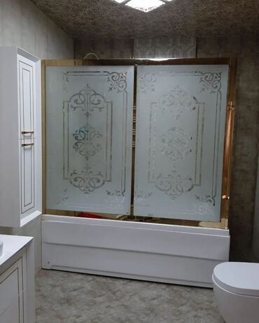 Duş kabinaları, arakəsmələr: Yeni Üstü açıq kabina, Künc üçün, Pulsuz çatdırılma — 20