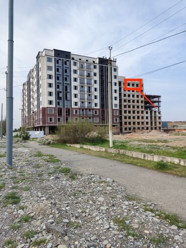 продажа квартиры в бишкек: 1 комната, 41 м², Элитка, 9 этаж, ПСО (под самоотделку)