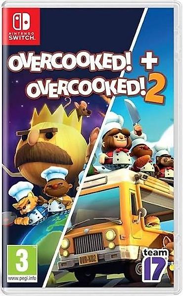 2 nəfərlik oyunlar: Nintendo Switch üçün Overcooked! + Overcooked! 2 (ikili kolleksiya) - — 1