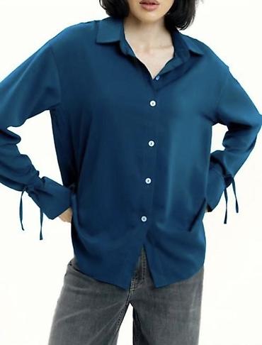 oversize: Рубашка женская ZAIT, свободного кроя oversize. Распродажа женских — 7