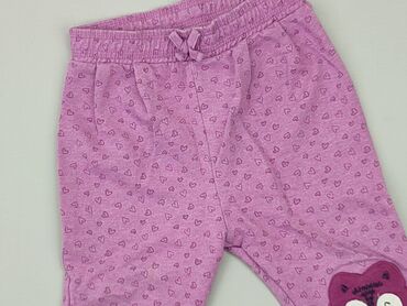 legginsy z wysokim stanem nieprześwitujące: Legginsy, Topolino, 12-18 m, stan - Dobry