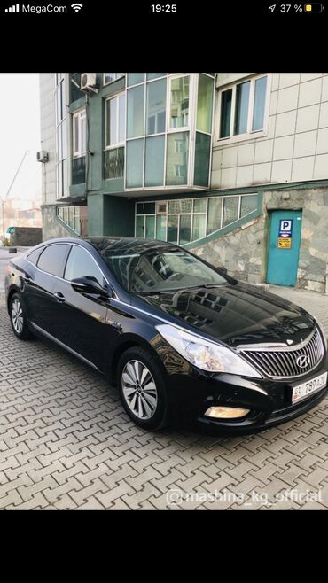 лизинг авто ош: Hyundai Grandeur: 2015 г., 2.4 л, Автомат, Гибрид, Седан