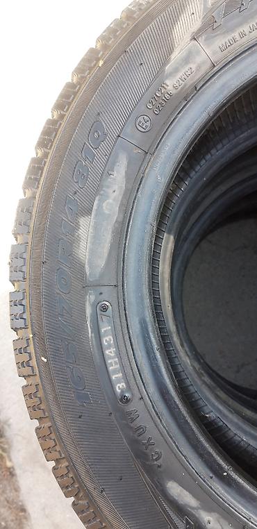 Шины и диски: Размер 165/70 R 14
зима-летр
комплект 6000 сом — 3