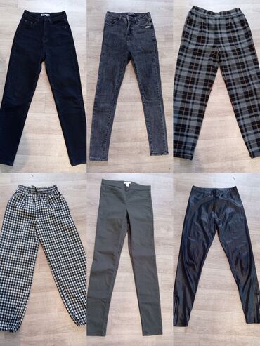 мужской джинсы: Джинсы и брюки, цвет - Черный, Б/у