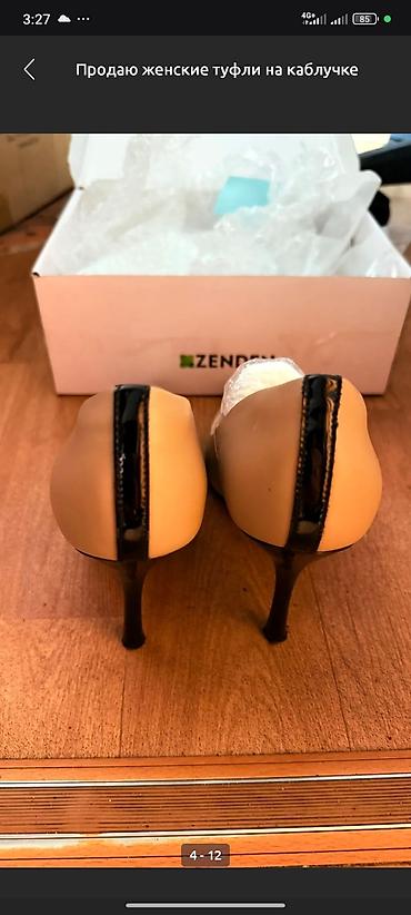 Туфли: Продаю женские туфли на каблучке 36 размера В отличном состоянии — 4