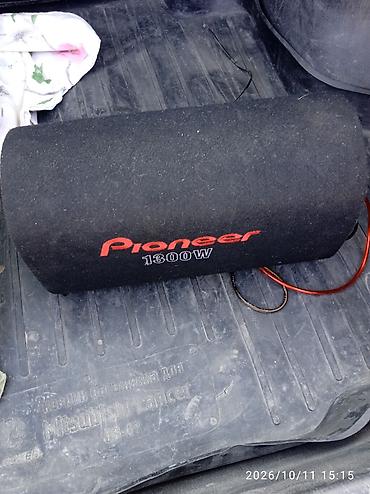 Автоунаа электроникасы: Автомобильный активный сабвуфер Pioneer (туба) 1300W. - Корпус — 4