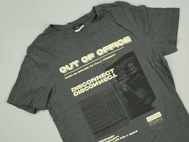 czarne sandałki ccc: ALPHAR ONE, T-shirt for men, size S