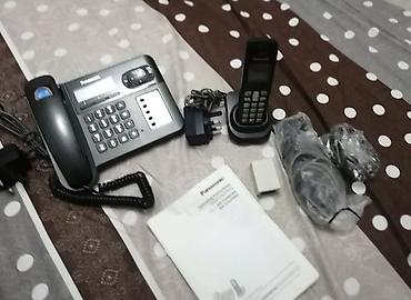Stasionar telefonlar: PANASONiC telefon ikili hem TOKLA hem toksuz isleyir tep teze — 3