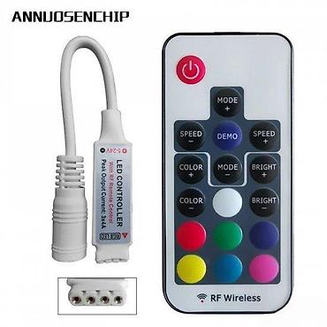 cebe duks: 🌈 RGB KONTROLER RF – RADIO SIGNAL Za LED RGB trake 5V–24V ✔ Kontrola — 6