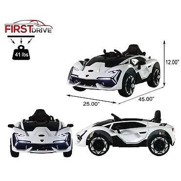 park masini: Lambo 12v Uşaq Avtomobilləri - Pult, MP3, Aux Led Faralar və s — 3