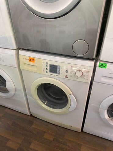Paltaryuyan maşınlar: Paltaryuyan maşın Bosch, 6 kq, İşlənmiş, Avtomat, Qurutma var, Kredit var, Ödənişli çatdırılma