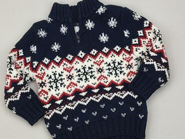 sweterek z kokardą na plecach: Sweterek, George, 1.5-2 lat, 86-92 cm, stan - Dobry