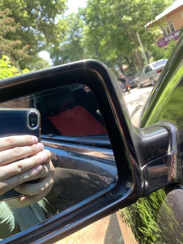Зеркала: Боковое левое Зеркало BMW 2001 г., Б/у, цвет - Черный, Оригинал