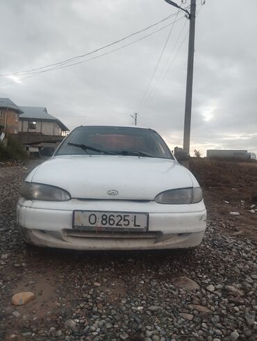 Hyundai: Hyundai Accent: 1996 г., 1.3 л, Механика, Бензин, Фургон