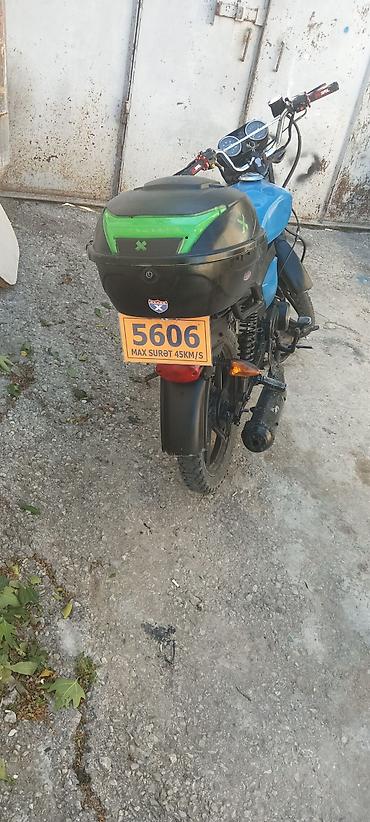 велосипед с мотором: Moped tipli motosiklet – şəhər daxili gediş-gəliş üçün praktik model — 4