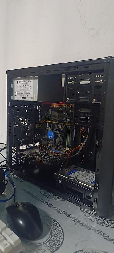 офисный системный блок: Компьютер, ядер - 2, ОЗУ 8 ГБ, Игровой, Б/у, Intel Core i3, HDD + SSD — 1