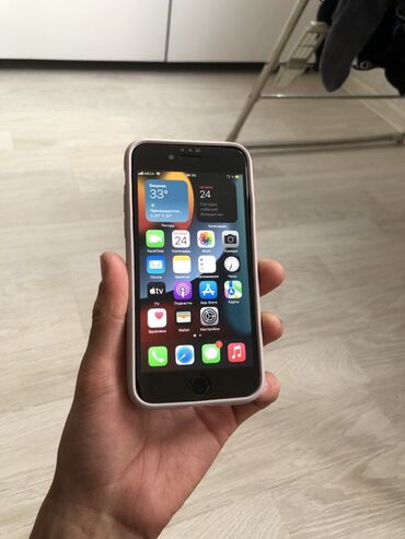 аккумулятор айфон 7: IPhone 7, Б/у, 32 ГБ, Чехол, 80 %