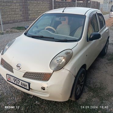 годьф 3: Nissan March: 2004 г., 1.3 л, Автомат, Бензин, Универсал