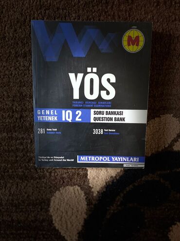 Xəritələr: Metropol YÖS Genel Yetenek IQ 2 Soru Bankası ✨ ✅ Orijinal: 25 ₼ 🔥