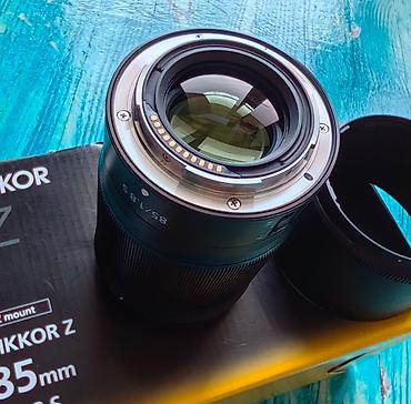 nikon z: Linza Nikon Z 85mm f/1.8S Məhsulu sıfır vəziyyətdə, səyahət zamanı — 6