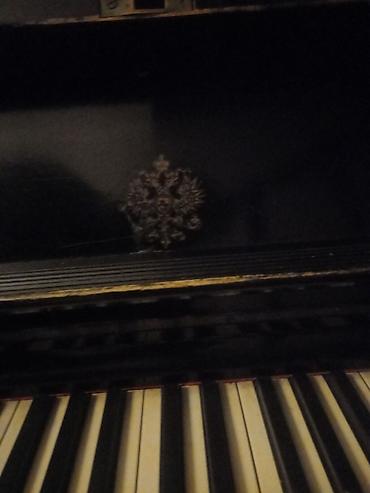 Musiqi alətləri: F. Muhlbach pianinosu – akustik upright model Xüsusiyyətlər: - — 4