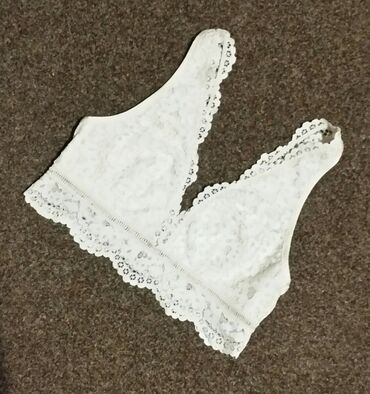 ovs majice: VictoriaS Secret, M (EU 38), Lace, Single-colored, color - White