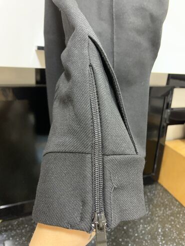 Şalvarlar: Klassik qadin salvari qara reng 42 razmer payiz qis fesli ucun cekisi — 7