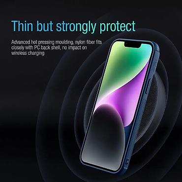 Maske i futrole za telefone: Maska Nillkin Textured S za iPhone 14 Plus 6.7 zelena. Uz brzu dostavu — 8