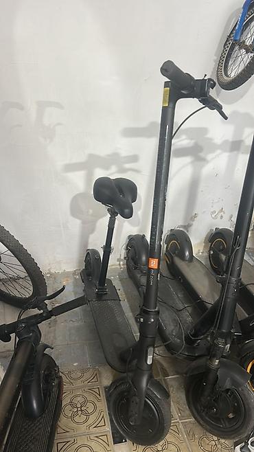 Elektrikli samokatlar: 120-130kg daşıylr 2təkər bezkamer oturacaq üstündə hədiyyə oturacaq — 1