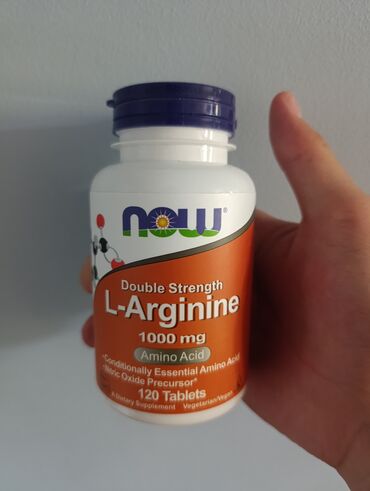 витамины американские: L-аргинин, Now Foods, Для взрослых, Таблетки