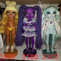 домик для кукл: Продаю кукол рэйнбоухай из своей коллекции (стояли на полке)