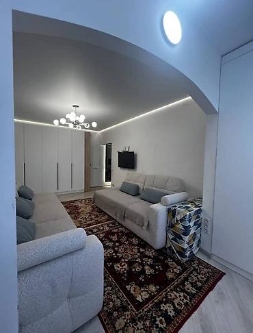 7 1: 1 комната, 44 м², Кок-Жар мкр 106 серия, 2 этаж, Евроремонт — 3