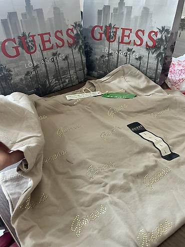 Футболки: GUESS qadın T-shirtləri - Brend: GUESS Los Angeles - Material: üzvi — 5
