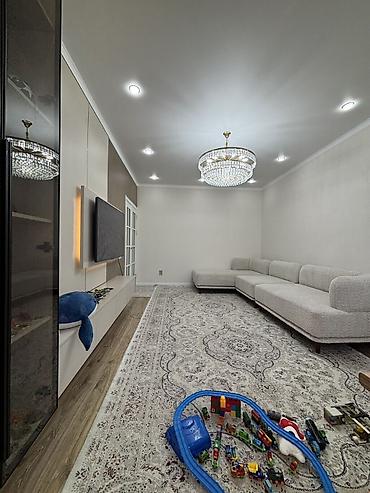 village: 3 комнаты, 63 м², Дордой Плаза ТРЦ 105 серия, 4 этаж, Евроремонт — 2