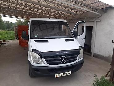 стартер на спринтер: Mercedes-Benz Sprinter фургон (белый), короткая база и низкая крыша — 2