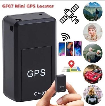 GPS навигаторы: Автомобильный GPS трекер GPS трекер-маяк GF-07 - это миниатюрный GPS