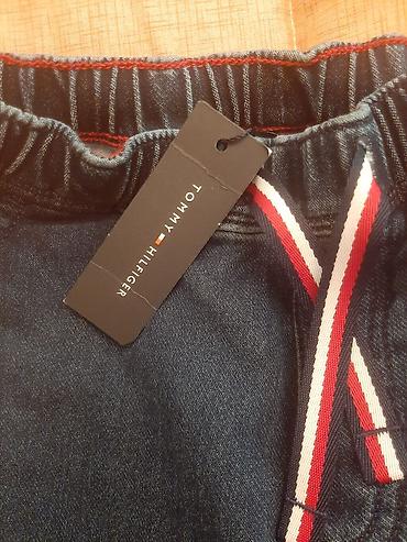 şalvar modelleri: Uşaq üçün Tommy Hilfiger cins şalvar - Model: cins jogger - Rəng — 2