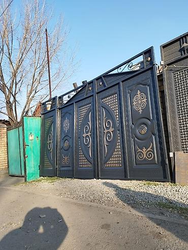 Распашные ворота: Металлические ворота и калитки под заказ - Изготовление распашных и — 55