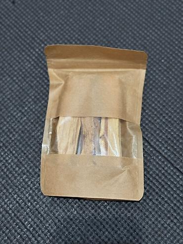 Бытовая химия: Təbii taxta tütsü çubuqları (palo santo üslubunda) – kraft paketdə — 1