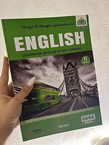 el jurnal: İngilis dili Testlər 11-ci sinif, 2-ci hissə, 2024 il — 1