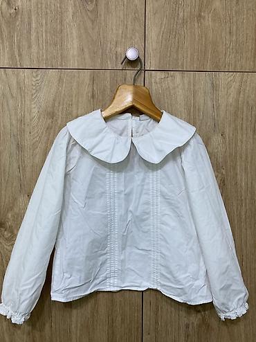 ls waikiki: Школьная форма, цвет - Белый, Б/у — 2