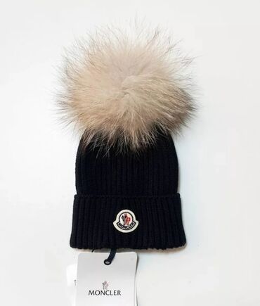 gel za tusiranje muski: Winter cap, Moncler, color - Black