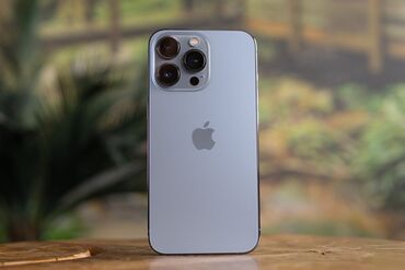 купить бэушные телефоны: IPhone 13 Pro, Колдонулган, 128 ГБ, Күмүш, Кулакчындар, Заряддоочу түзүлүш, Коргоочу айнек, 91 %