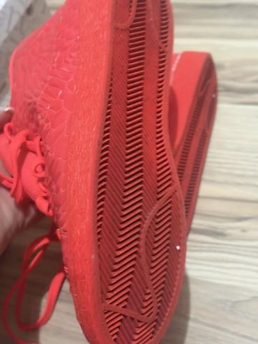 jordan kişi krossovkaları: Nike qırmızı idman ayaqqabısı Orijinal 39 ölçü - Rəng: Tam qırmızı — 2