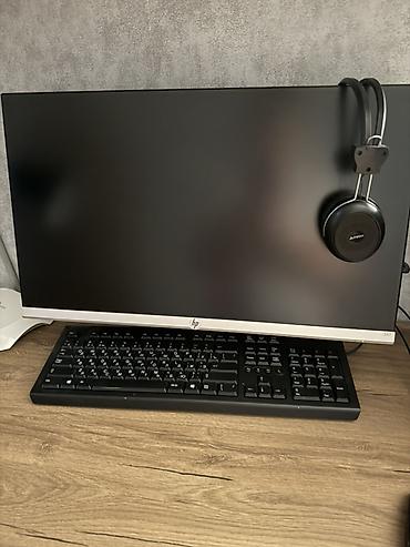 hp kompüter: HP stolüstü kompüter seti Tərkib: - HP sistem bloku (ön paneldə USB — 2
