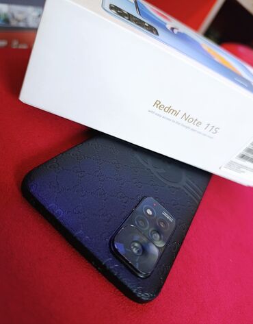 Xiaomi: Xiaomi Redmi Note 11S, 128 GB, rəng - Qara, 
 Barmaq izi, Face ID