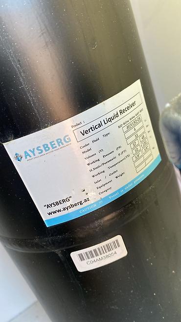 Soyuducu avadanlığı: Aqreqat soyuducu. 3 HP "Embrague" Motoru ilə yığılıb. - 5 dərəcəyə — 5