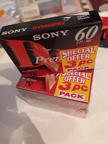 reqemsal: Sony MiniDV kaset dəsti – DVM60PR2 (Premium Digital Videocassette) - — 1
