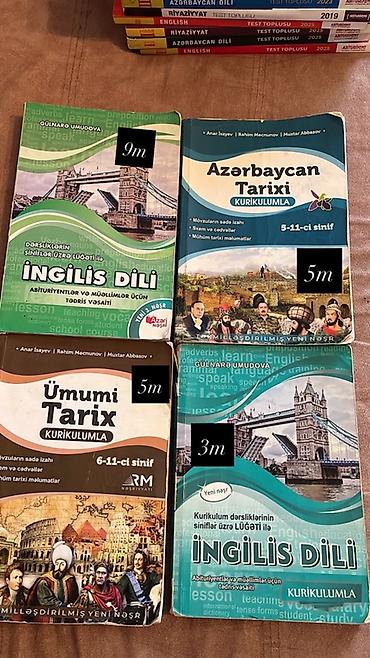 Digər məktəb dərslikləri: 6-cı sinif üçün dərsliklər dəsti Paketə daxil olan kitablar: - — 4